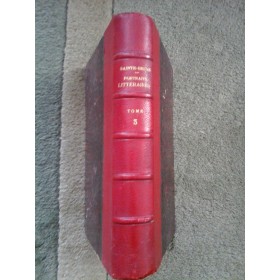 PORTRAITS LITTERAIRES III - SAINTE-BEUVE